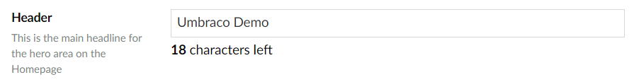 Textbox Content Example Without a Character Limit