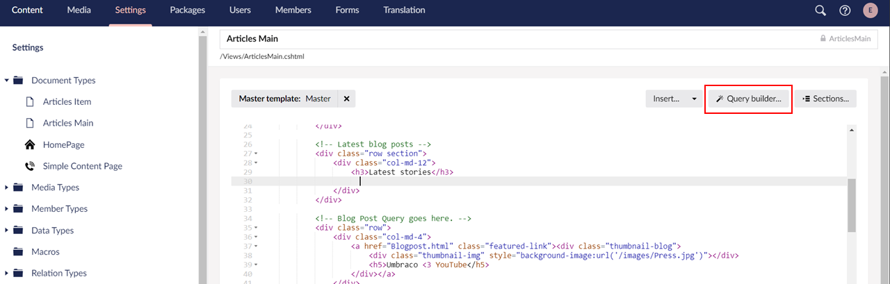 Query Builder
