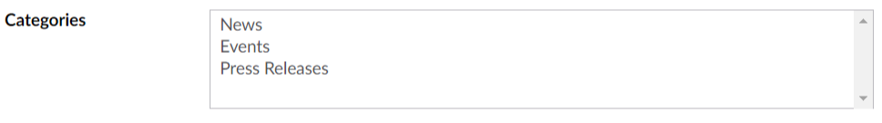 Multiple dropdown content example