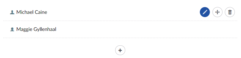 Nested Content - Edit Item