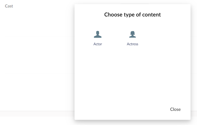 Nested Content - Select Schema