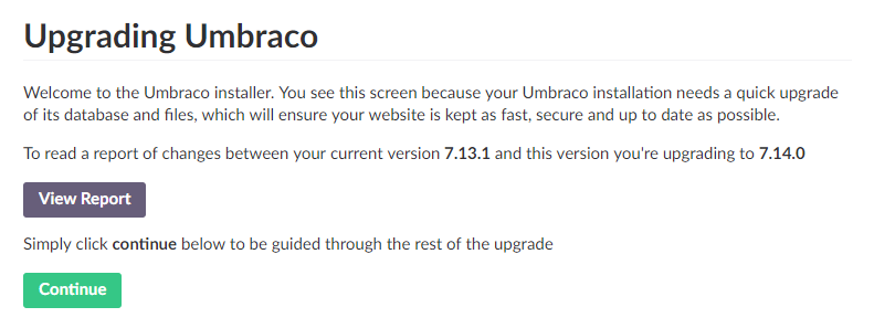 Upgrading to v7.14