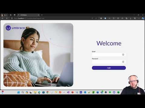 How to change the login screen in Umbraco