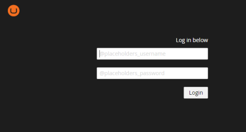 Umbraco login placeholders not working