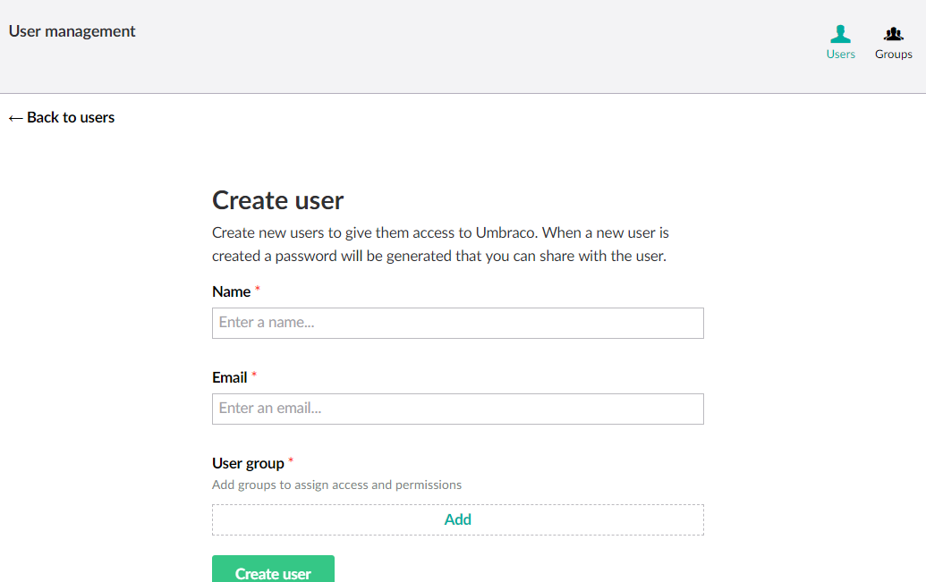 Create user form that I want to modify to add my custom fields