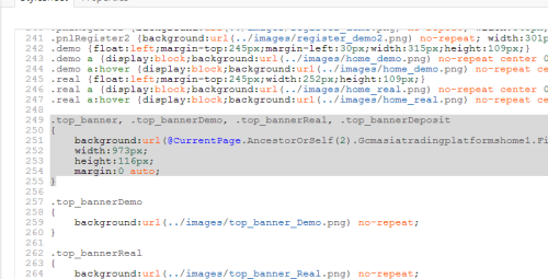 Its Image of stylesheet that i want to place a image dynamically