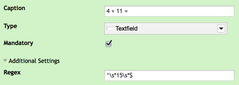 Simple Captcha Field