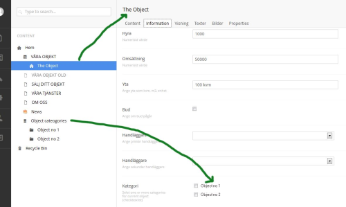 checkboxlist in content backoffice