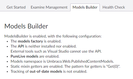 Modelsbuilder