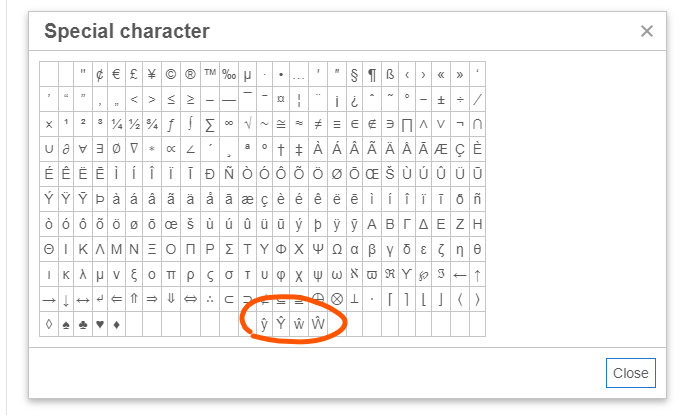 Tinymce Can You Add More Special Characters Using Umbraco And Getting Started Our Umbraco Com