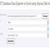 Umbraco Export Data to Excel Text CSV and OpenDocument Spreadsheet using Aspose.Cells