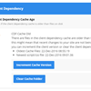 Health Check for Client Dependency Framework 